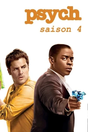  Psych : Enquêteur malgré lui - Saison 4 affiche 